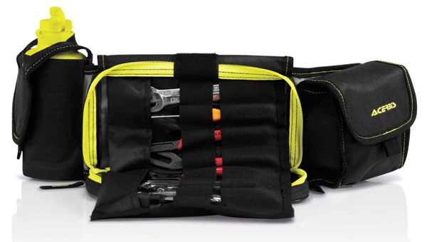 Marsupio Multitasche Acerbis Profile Nero Giallo 2 Marsupio Multitasche Acerbis Profile Nero Giallo - immagine 2