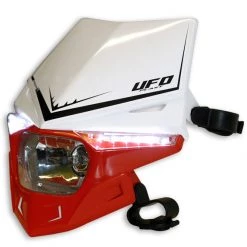 Portafaro Ufo Plast Stealth Bicolore Bianco-rosso