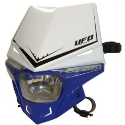 Portafaro Ufo Plast Stealth Bicolore Bianco-blu Reflex