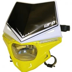 Portafaro Ufo Plast Stealth Bicolore Bianco-giallo