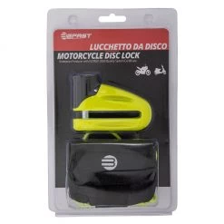 Kit Bloccadisco E Reminder Befast L Diametro 10mm Giallo -Offerta economica ACCESSORI MOTO bloccadisco 10 mm