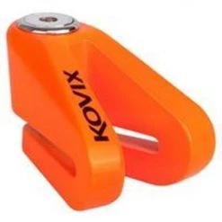 Bloccadisco Kovix KVZ1 In Lega Di Zinco Perno 6mm Arancio