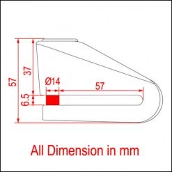 Bloccadisco Kovix KVZ Perno 14 Mm Arancio Fluo -Offerta economica ACCESSORI MOTO bloccadisco kovix kvz perno 14 mm arancio fluo 4