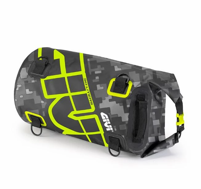 Borsa Rullo Da Sella Givi EA114 WATERPROOF Verde Kaky Grigio 1 Borsa Rullo Da Sella Givi EA114 WATERPROOF Verde Kaky Grigio