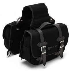 Coppia Borse Laterali Carburo Matrix Nero