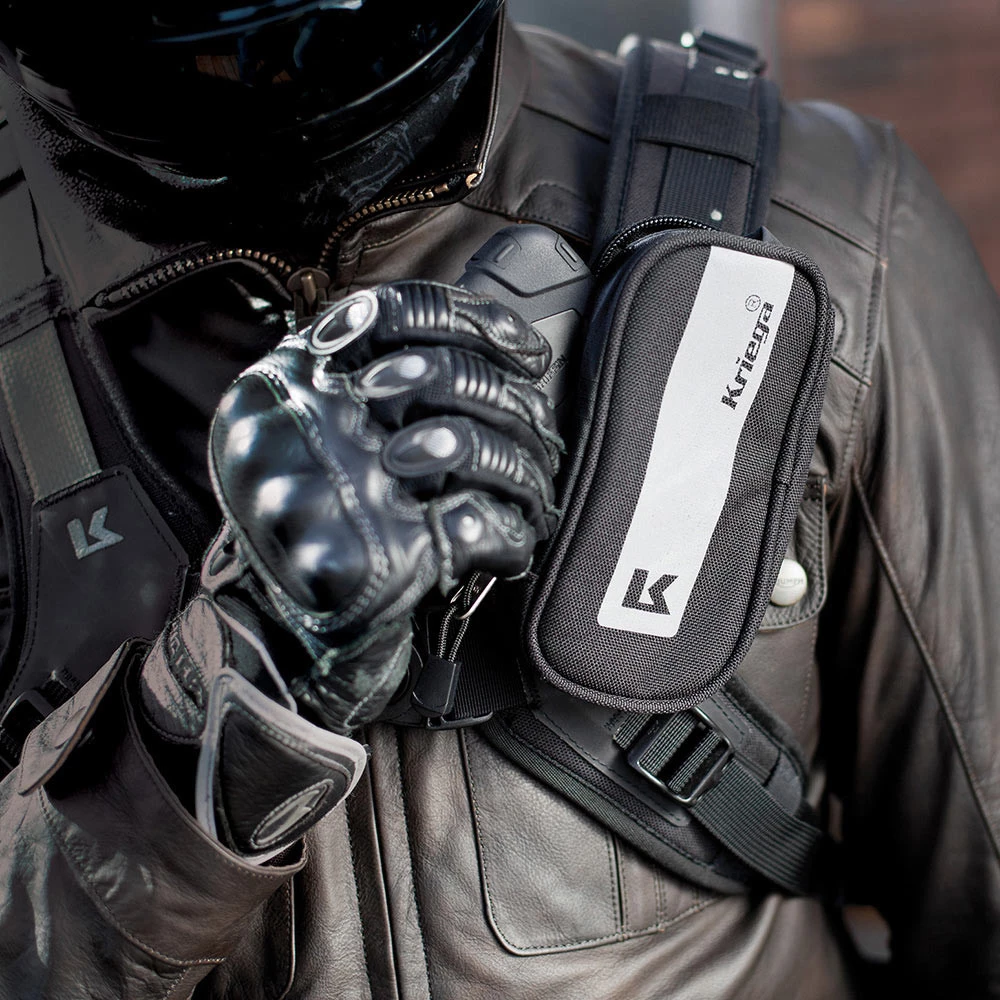 Borsello Moto Kriega Travelbag KKUP Nero 5 Borsello Moto Kriega Travelbag KKUP Nero - immagine 5