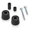 Kit Coppia Tamponi Paracarena Barracuda BS110115 Nero Per BMW