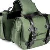 Coppia Borse Laterali Carburo Matrix Verde Militare