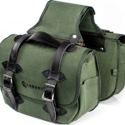 Coppia Borse Laterali Carburo Matrix Verde Militare -Offerta economica ACCESSORI MOTO carburo 0001216081 5 22 6 7