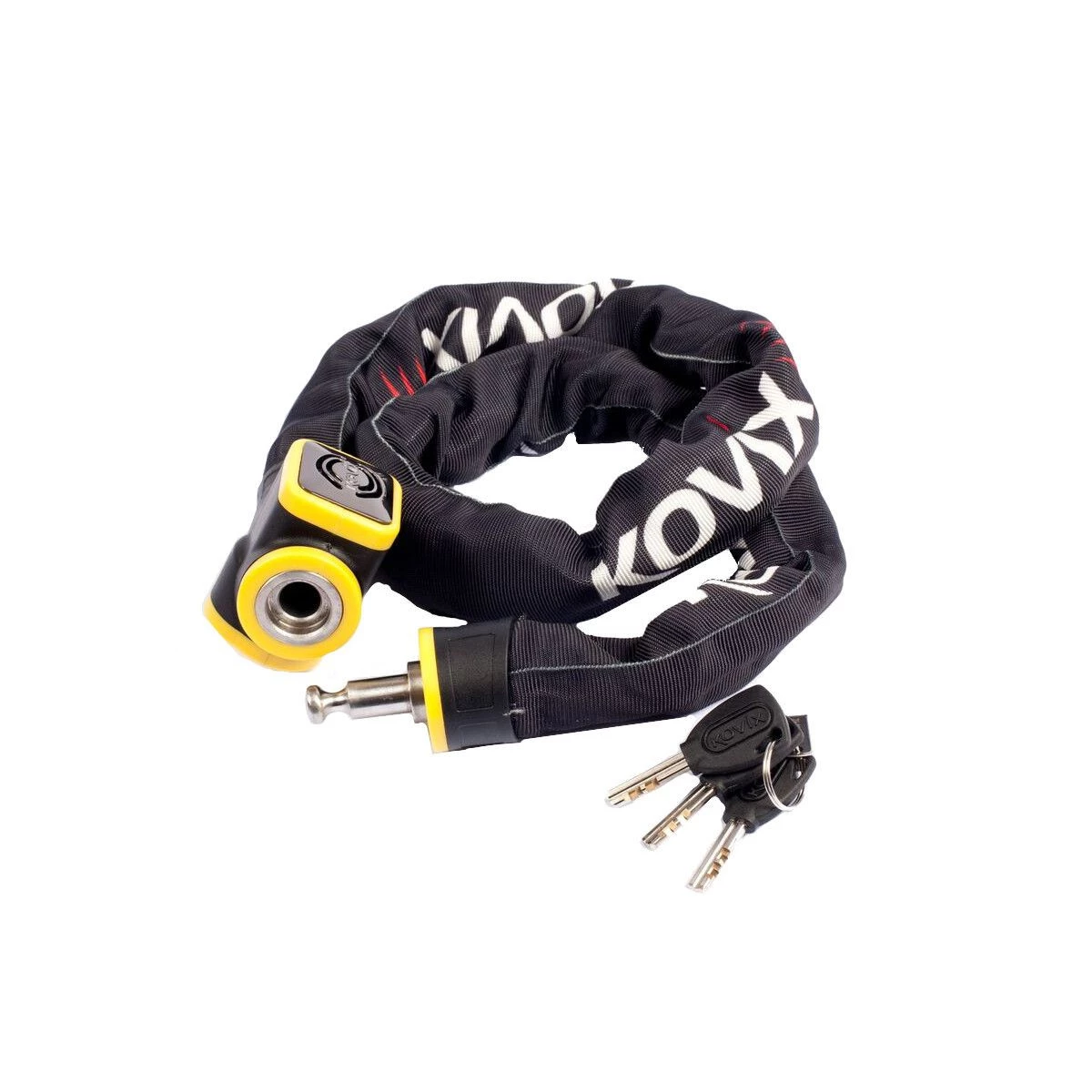 Catena Con Allarme Kovix KCL-10 120mm Acciaio - immagine 4