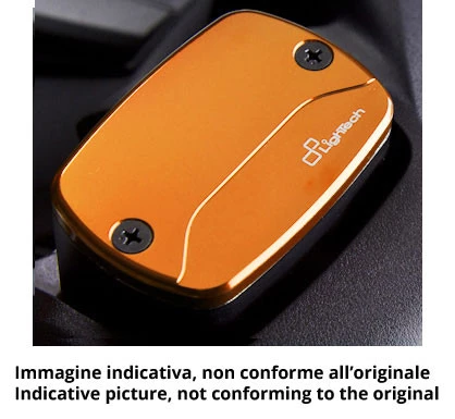 Coperchio Pompe Freno E Frizione Lightech FBC02 Oro Per Kawasaki Yamaha 1 Coperchio Pompe Freno E Frizione Lightech FBC02 Oro Per Kawasaki Yamaha