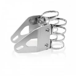 Coppia Attacchi Faro N8000 Barracuda Diam. 43-47 Argento