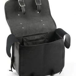 Coppia Borse Laterali Carburo Racer Nero -Offerta economica ACCESSORI MOTO coppia borse pelle custom vand racer bag 5 1