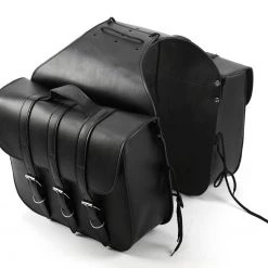 Coppia Borse Laterali Carburo Trinity Nero