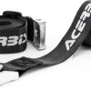 Coppia Di Cinghie Acerbis TENAY BELT Con Fibbia Metallica Nero