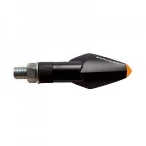 Coppia Frecce Barracuda Mini Viper Gambo Lungo Nero 2 Coppia Frecce Barracuda Mini Viper Gambo Lungo Nero - immagine 2