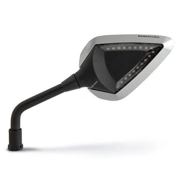 Coppia Inserti Colorati Barracuda Per Specchi D-Version R-Version Argento