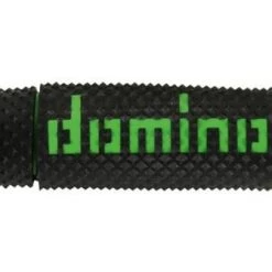 Coppia Manopole Cross-enduro Domino Nero Verde