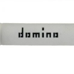 Coppia Manopole Stradali Domino Bianco Nero