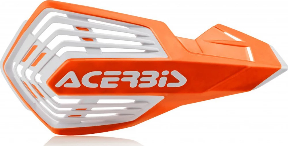 Coppia Paramani Cross Acerbis X-Future Arancio Bianco 1 Coppia Paramani Cross Acerbis X-Future Arancio Bianco