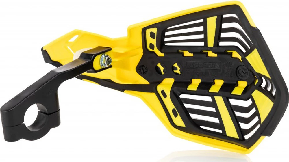 Coppia Paramani Cross Acerbis X-Future Giallo Nero 2 Coppia Paramani Cross Acerbis X-Future Giallo Nero - immagine 2