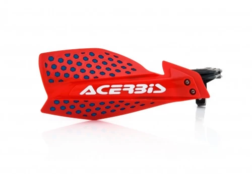 Coppia Paramani Cross Acerbis X-Ultimate Rosso Blu 1 Coppia Paramani Cross Acerbis X-Ultimate Rosso Blu