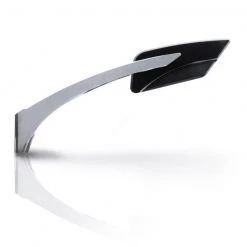 Coppia Specchi Retrovisori Barracuda E Version Nero Cromo