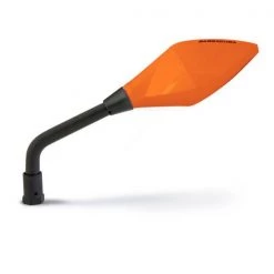 Coppia Specchi Retrovisori Barracuda Street Arancio
