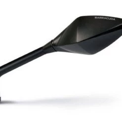 Coppia Specchi Retrovisori Barracuda STREET Nero Opaco