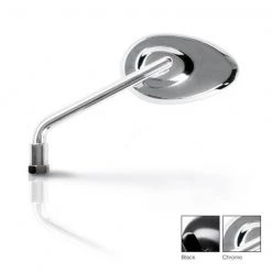 Coppia Specchietti Barracuda Stone Cromato