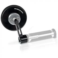 Coppia Specchietti Retrovisori Barracuda SKIN-S BAR END Nero