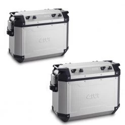 Coppia Valige Laterali Monokey Givi OBKN37 Trekker Outback Alluminio 37 Litri