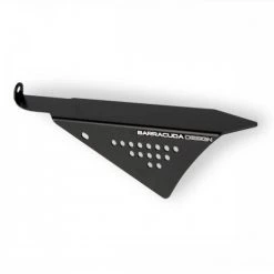 Copricatena Barracuda DR8119 In Alluminio Nero Per Ducati