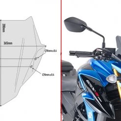 Cupolino Fumè Givi A3113 Specifico Per SUZUKI GSX-S 750