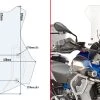 Cupolino Trasparente Givi 5124DT Per BMW R1200GS-16-17