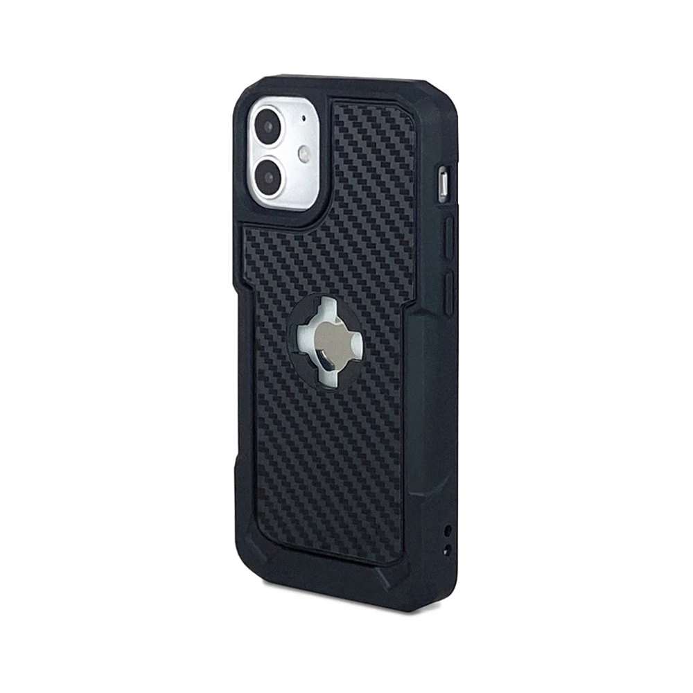 Cube Intuitive Custodia Con Supporto Cube X-Guard Per Iphone 12 Mini Carbonio