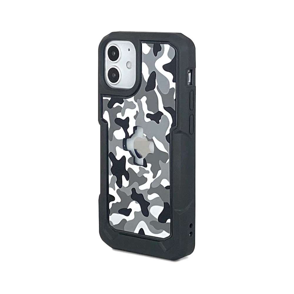 Cube Intuitive Custodia Con Supporto Cube X-Guard Per Iphone 12 Mini Trasparente