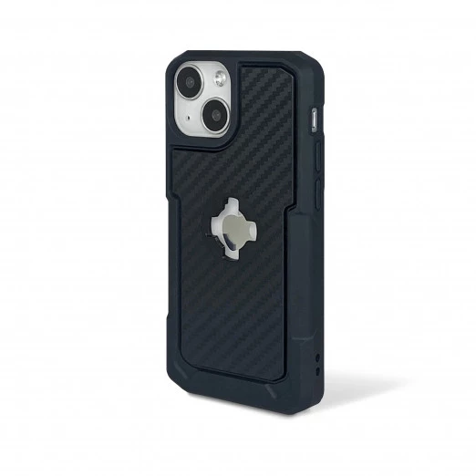Cube Intuitive Custodia Con Supporto Cube X-Guard Per Iphone 13 Mini Carbonio