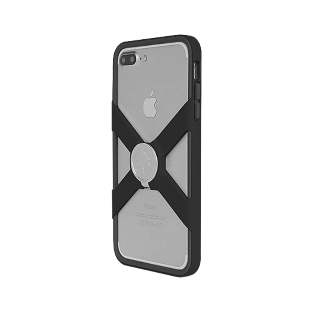 Cube Intuitive Custodia Con Supporto Cube X-Guard Per IPhone 7 Plus E 8 Plus Nero