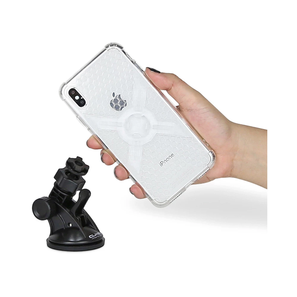 Cube Intuitive Custodia Con Supporto Cube X-Guard Per Iphone XS Max Trasparente - immagine 2