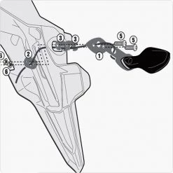 GIVI IN1121KIT Kit Specifico Per Spostare Le Frecce