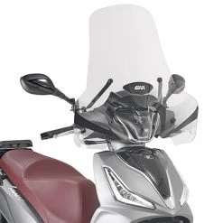 Givi 7057A Parabrezza Trasparente 49x66 Cm Per Piaggio - Kymco