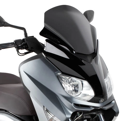 GIVI D446B Parabrezza Basso E Sportivo Nero Lucido 37 X 43 Cm