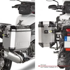 GIVI PLR1110CAM Portavaligie Laterale Rimoz Rapida MONOKEY CAM-S