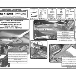 Kappa Attacco Posteriore K6800 Per Bauletto MONOKEY® O MONOLOCK® Per B