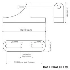 Kit Adattatori XL Per Specchi Retrovisori Barracuda