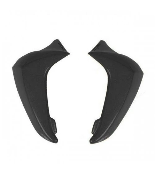 Kit Coppia Convogliatori Aria Barracuda In Abs Destro E Sinistro Nero Per Honda