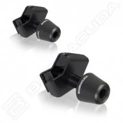 Kit Coppia Tamponi Paratelaio Barracuda DD1101 Nero Per Ducati