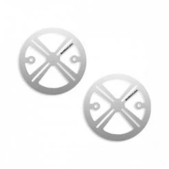 Kit Copricarter Barracuda In Alluminio Argento Per Yamaha