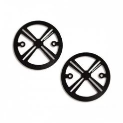 Kit Copricarter Barracuda In Alluminio Nero Per Yamaha